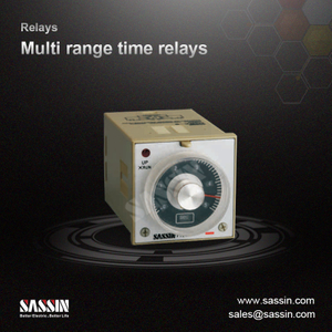 Multi range time relays