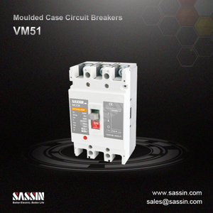 VM51, MCCBs with thermal magnetic trip units