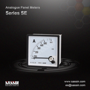 SE series analogue panel meters